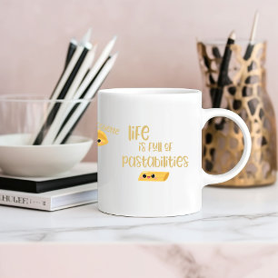 Pasta-position Funny italiensk Foodie Mugg