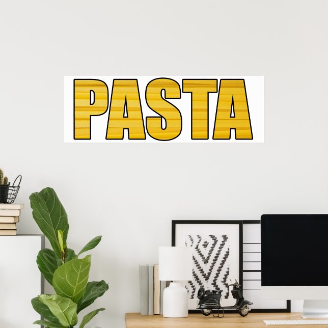 Pasta Poster (Hemmakontoret)