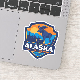 Påstå pride Alaska Klistermärken