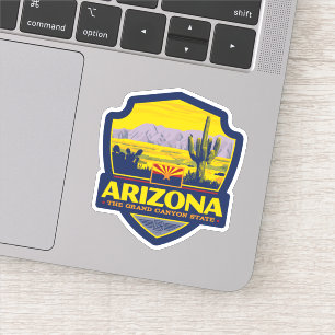 Påstå pride Arizona 2 Klistermärken