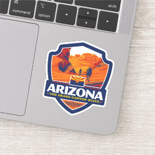 Påstå pride Arizona Klistermärken