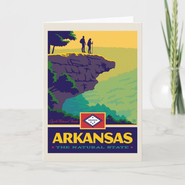 Påstå pride | Arkansas Kort (Framsida)