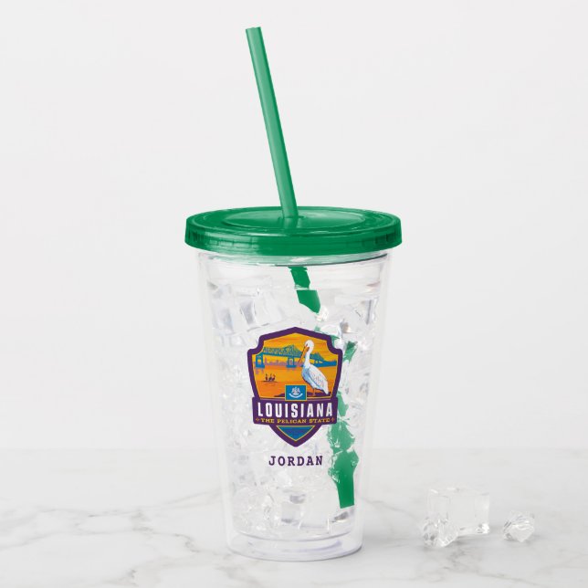 Påstå pride | Louisiana Take Away Mugg (Framsida Ice)