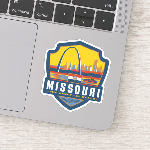 Påstå pride Missouri Klistermärken