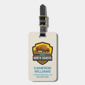 Påstå pride | North Dakota Bagagebricka