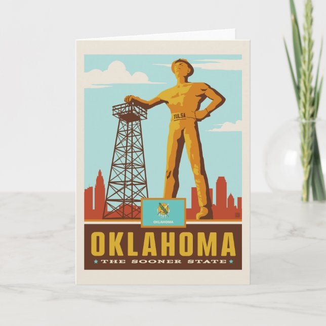 Påstå pride | Oklahoma Kort (Framsida)
