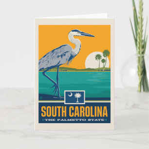 Påstå pride South Carolina Kort