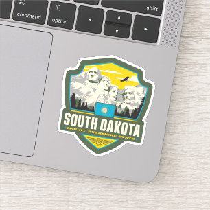 Påstå pride   South Dakota Klistermärken