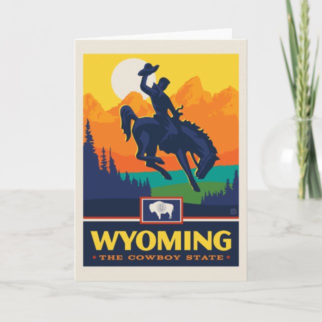 Påstå pride | Wyoming Kort (Framsida)