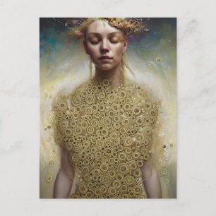 Pasta Queen vycard Vykort
