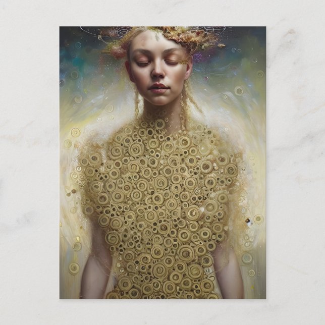 Pasta Queen vycard Vykort (Framsida)