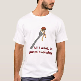 Pasta-t-shirt per dag t shirt