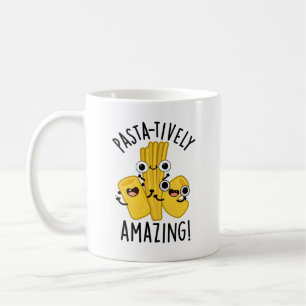 Pasta-tively Fantastisk Funny Pasta Pun Kaffemugg