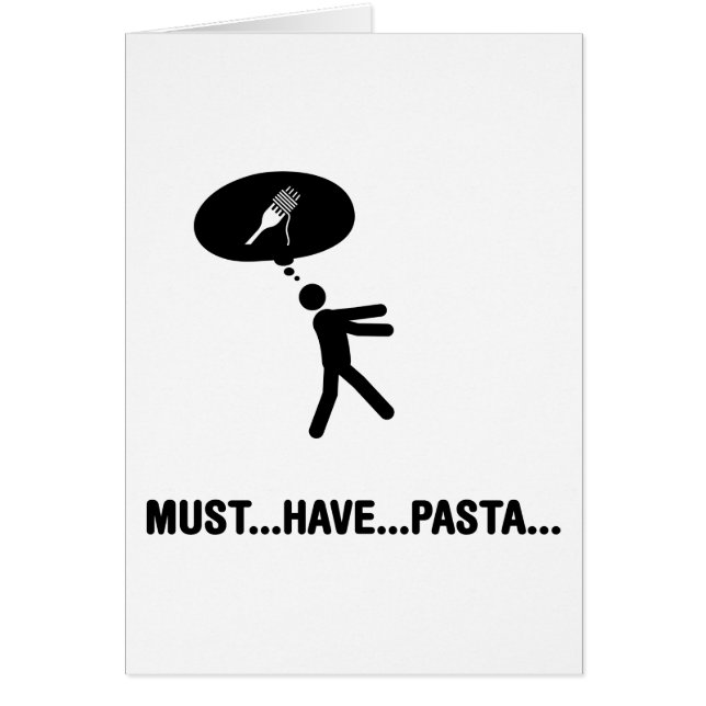 Pastaälskare OBS Kort (Framsidan)