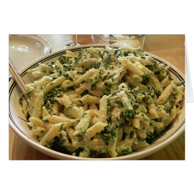 Pastabiliteten! Hälsningskort (Framsidan Horizontal)