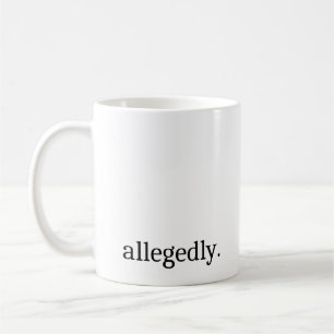 Påstådd Mugg, Lawyer Mugg, Paralegal Kaffemugg