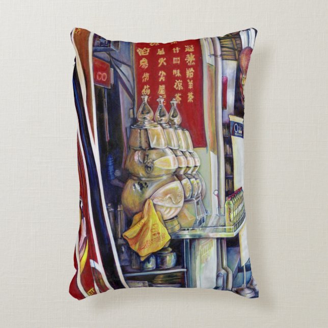 Påstådd sannolikhet, Singapore Prydnadskudde (Framsidan(Vertikal))