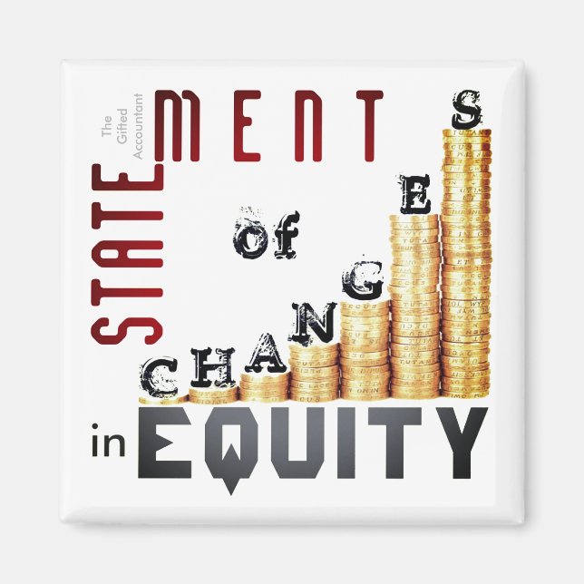 påstående av förändringar i eget kapital magnet (Framsidan)