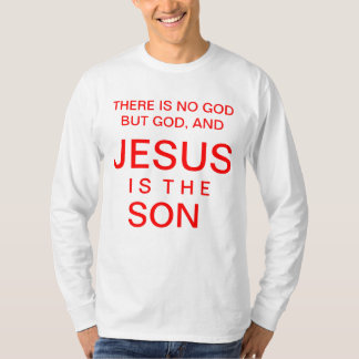 Påstående av tro t shirt