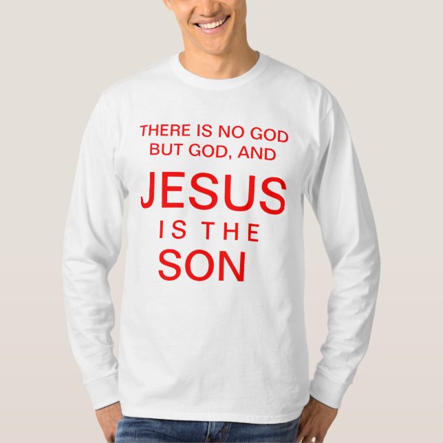 Påstående av tro t shirt (Framsida)