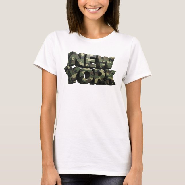 Påstående Grön NEW YORK Citat Tröja v2 (Framsida)