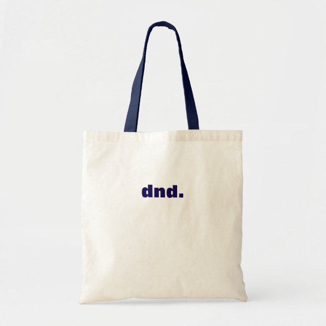 Påstående Tote Bag Tygkasse (Framsidan)