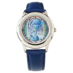 PÅSTÅENDE VIND ANTIQUE BLOMMIGT MINIATURE MONOGRAM ARMBANDSUR