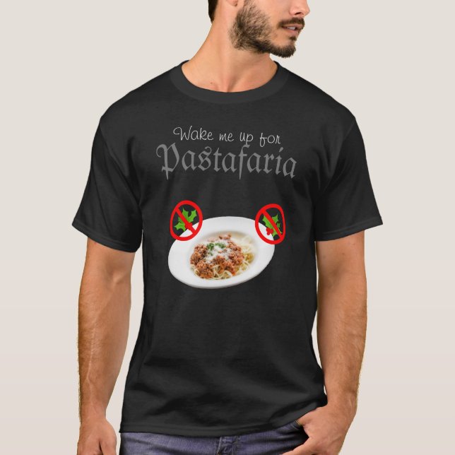 Pastafarisk anti-jul T-Shirt (Framsida)