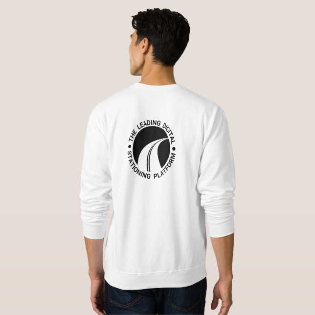 PåStation Anpassningsbar Manar Grundläggande sötsk Lång Ärmad Tröja (Hel baksida)