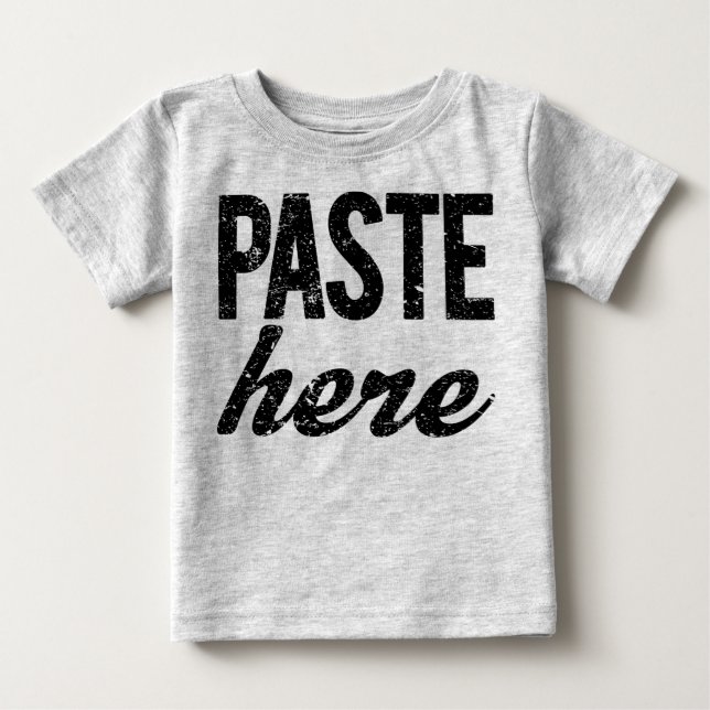 PASTE för Kopiera inklistrade Twillingar Tee Shirt (Framsida)