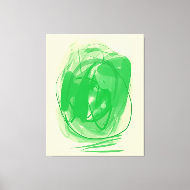 Pasted optical illusion Stretched Canvas Print (Framsida)