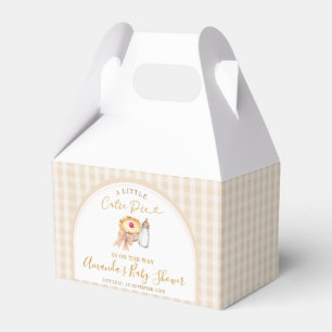 Pastel A Little Cutie Paj Gingham Fall Baby Shower Presentaskar