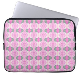 Pastel abstract floral laptop cover laptop fodral
