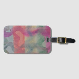 Pastel-Abstrakt Bagagebricka