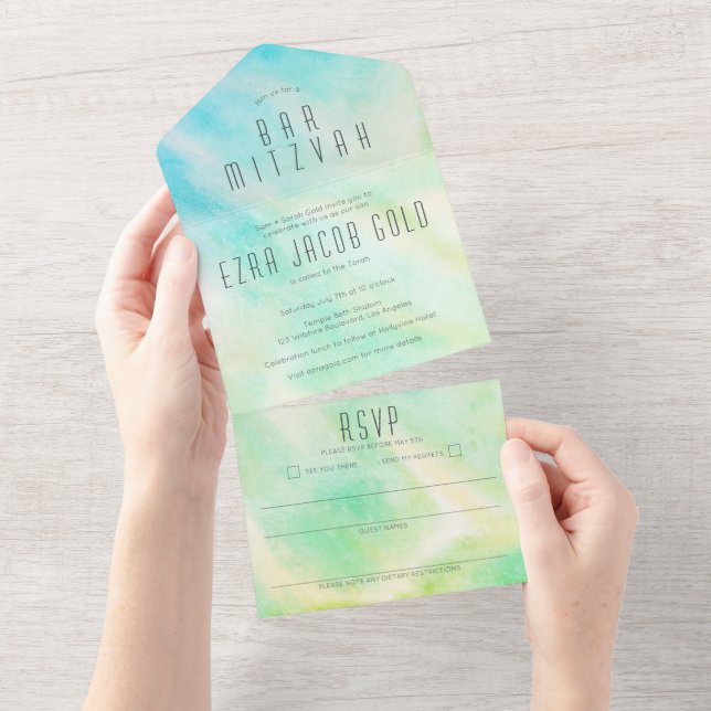 Pastel Abstrakt Simple Chic ANPASSNINGSBAR PUB MIT (Tearaway)