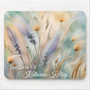 Pastel Abstrakt Whispers of Nature, Grasses Musmatta