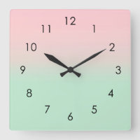 Pastel Aesthetic Ombre Gradient Rosa Mint Grönt  