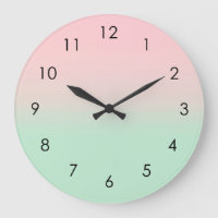 Pastel Aesthetic Ombre Gradient Rosa Mint Grönt