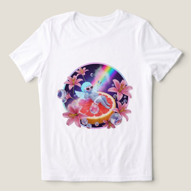 Pastel Angel Dream Tee 💙 ✨ (Design Framsida)