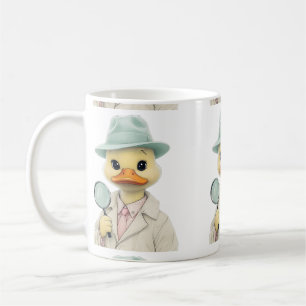 Pastel Anka Detektiv Kaffemugg