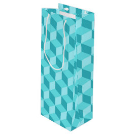 PASTEL AQUA GEOMETRIC CUBE MÖNSTER