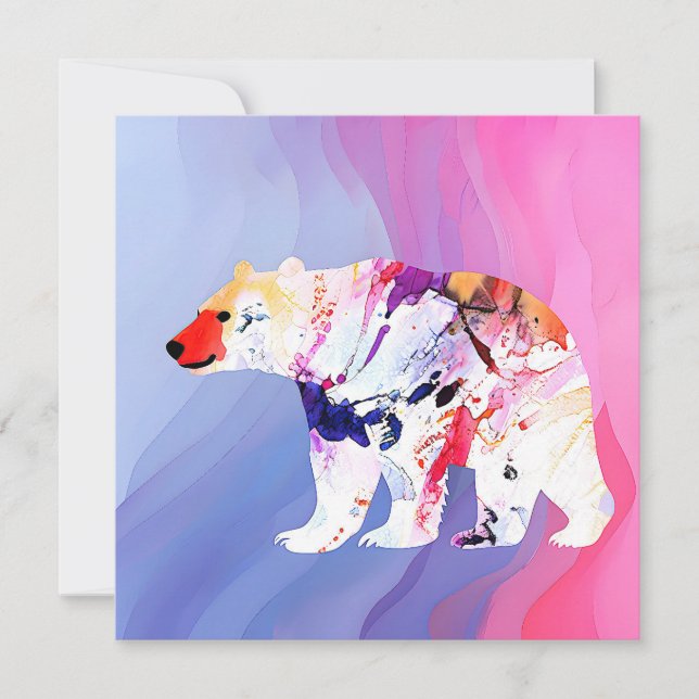 Pastel Arctic Explorer i vattenfärg (Framsida)