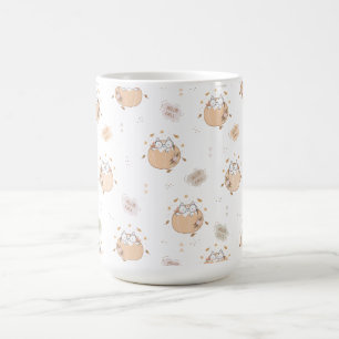 Pastel Autumn Cute Cats Kaffemugg
