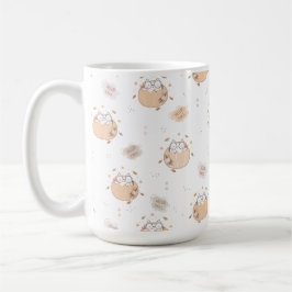 Pastel Autumn Cute Cats Kaffemugg