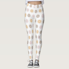 Pastel Autumn Färg Leggings