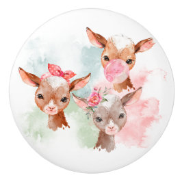 Pastel Baby Goats Knopp