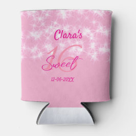 Pastel baby rosa söt 16 födelsedag lägg till namn 