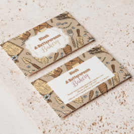 Pastel Bakery Branding Visitkort