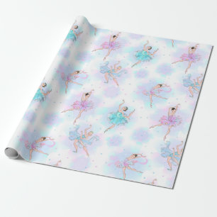 Pastel Ballet Dancers Presentpapper