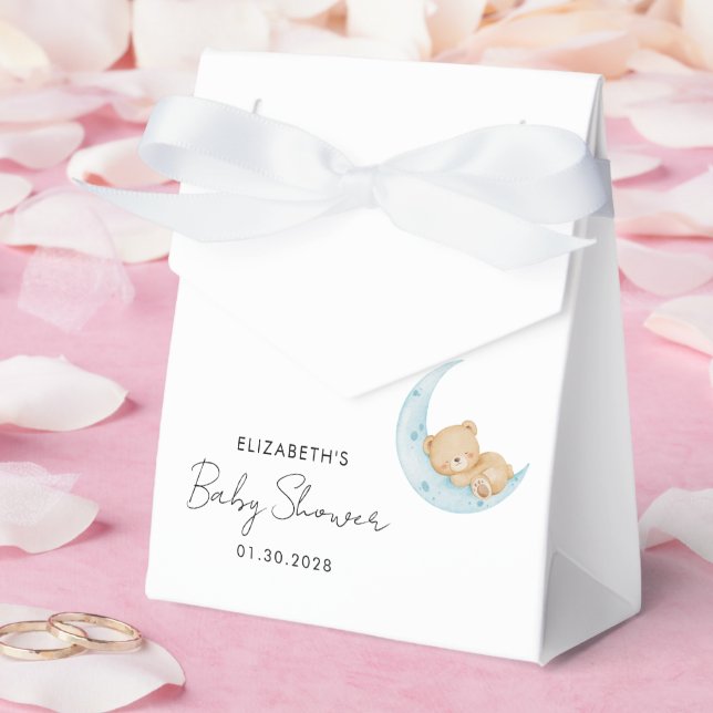 Pastel Balloon Baby Shower Presentaskar (Bröllop)